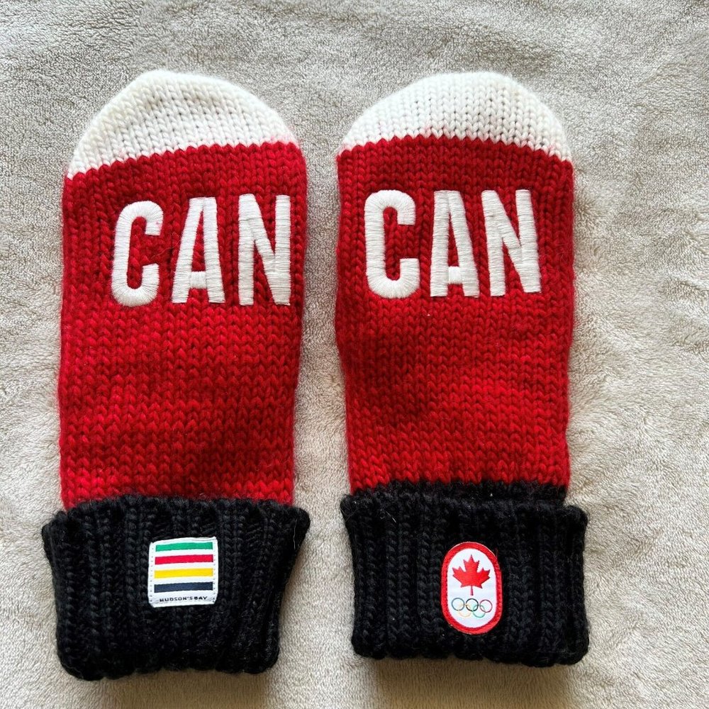 Canada Maple Leaf Olympic Team Winter Gloves